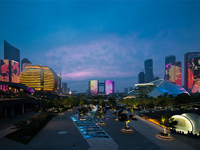 بريق مجموعة العشرين سحر هانغتشو -- هانغتشو قمة مجموعة العشرين موضوع الإضاءة -- تشيانجيانغ المدينة الجديدة