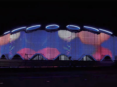قويتشو انشون المركز الرياضي الأولمبي مشروع الإضاءة