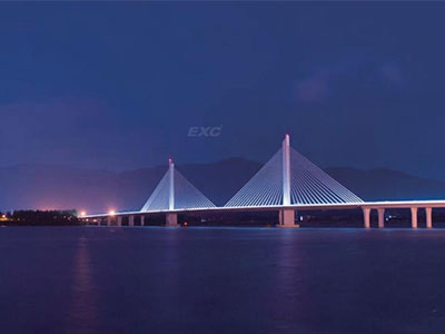 هانغتشو فويانغ جسر أدى الإضاءة في الهواء الطلق