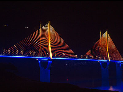 تشونغتشينغ يونيانغ جسر الهندسة الخفيفة